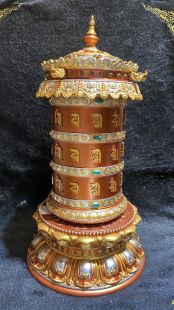 Electric prayer wheel duk desig
