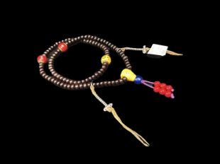 Abacus Shape Ebony mala 11mm